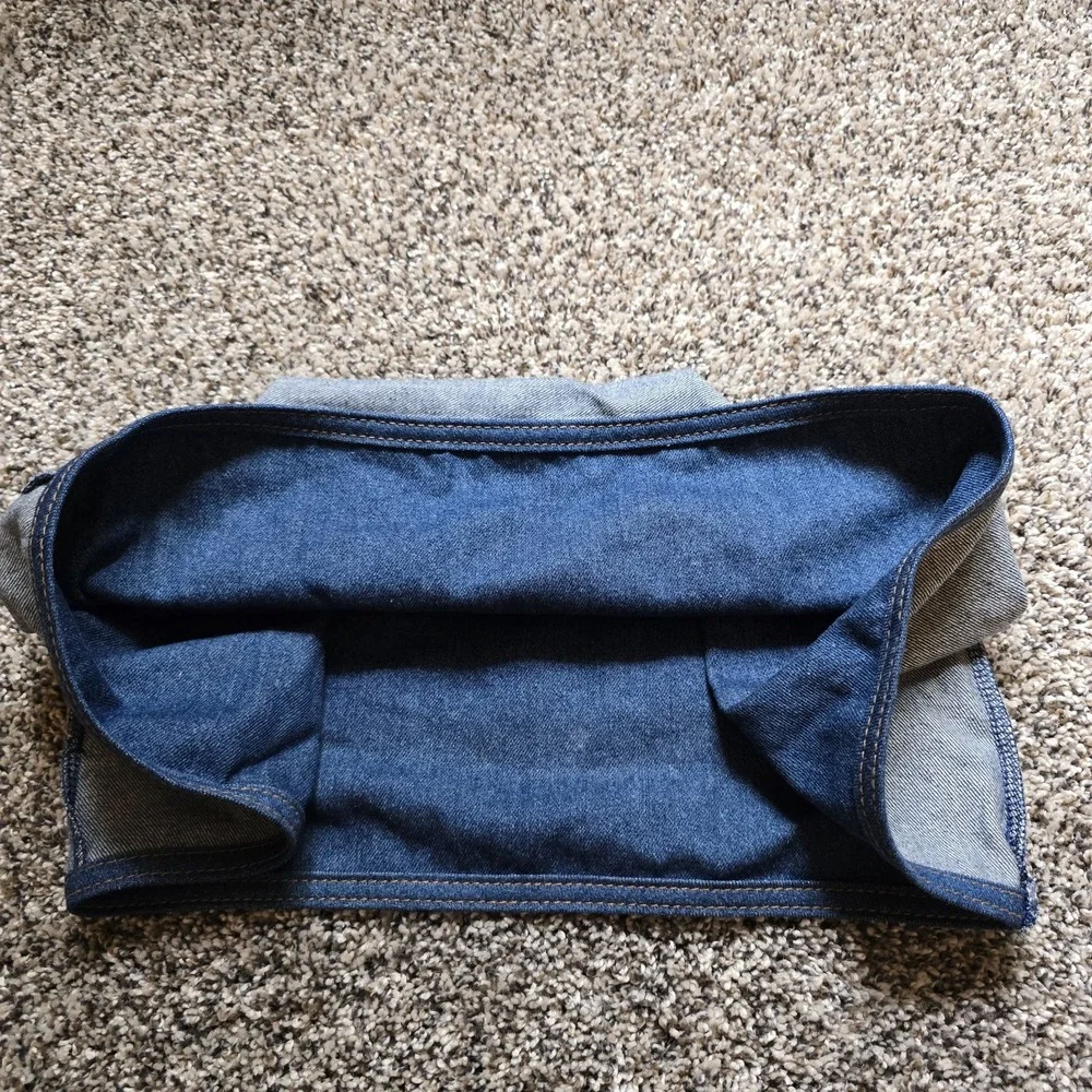 Longaberger Denim Letter Tray Basket‎ Liner